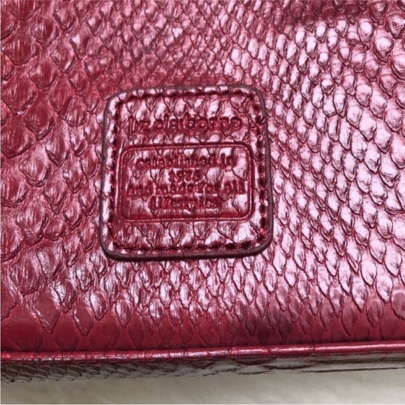 Liz Claiborne Faux Alligator Purse - Picture 9 of 9
